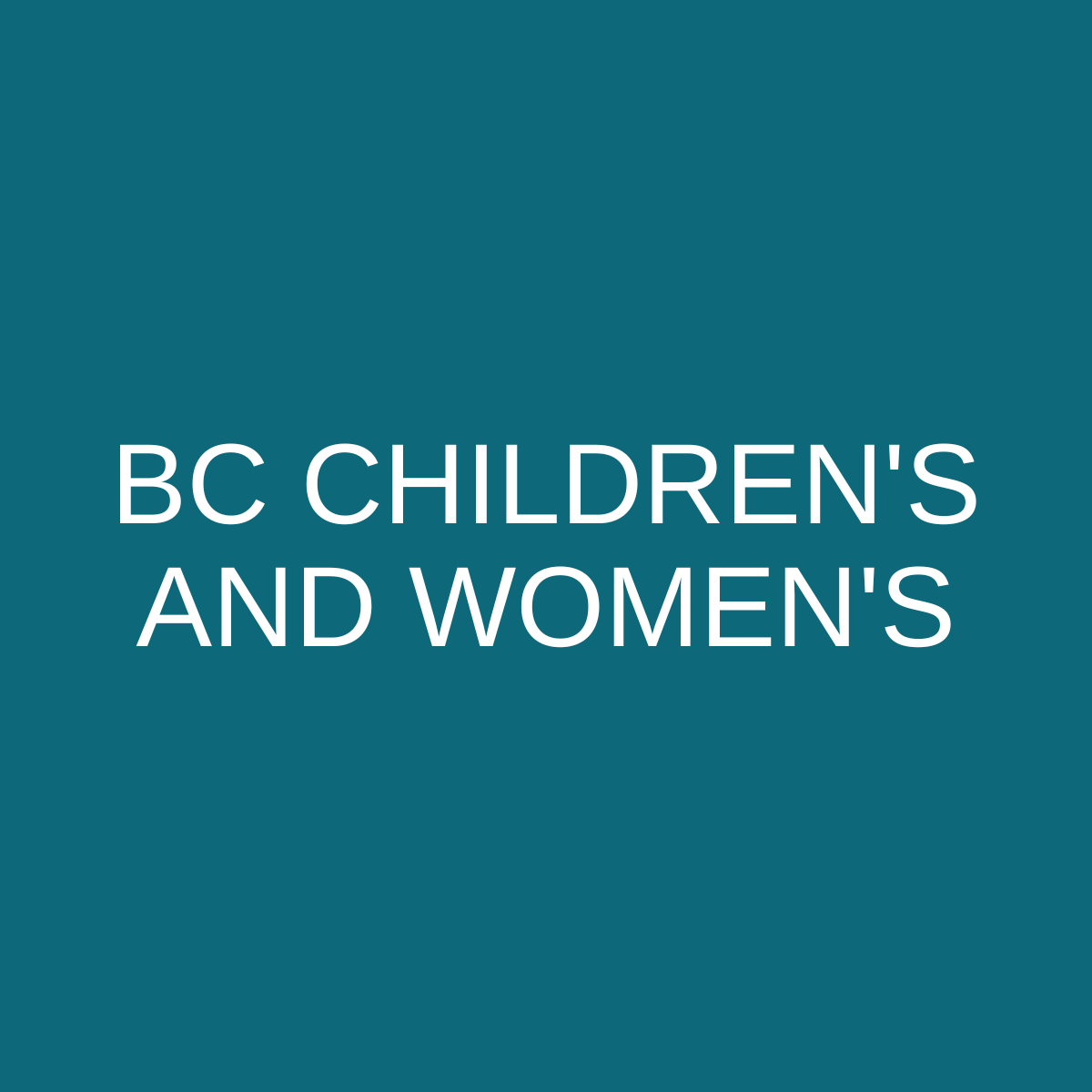 BC CHILDREN'S and WOMEN'S AMBULATORY PHARMACY VANCOUVER