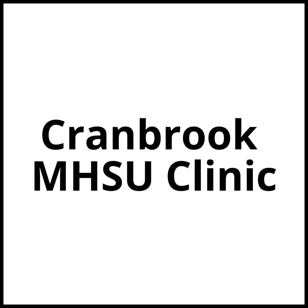 Cranbrook MHSU Clinic Cranbrook