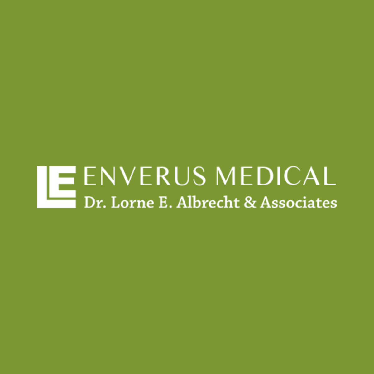 Enverus Medical Dr. Lorne E. Albrecht & Associates Surrey