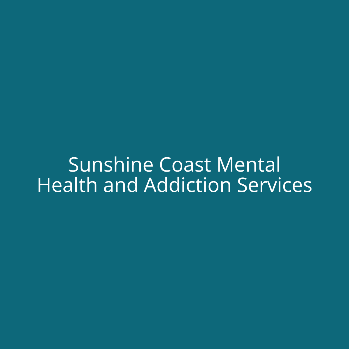 Sunshine Coast Mental Health and Addiction Services Sechelt