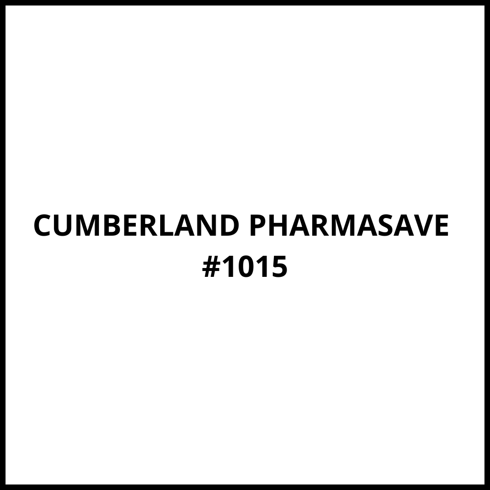 CUMBERLAND PHARMASAVE #1015 Cumberland