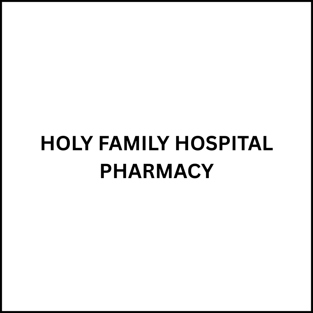 HOLY FAMILY HOSPITAL PHARMACY Vancouver