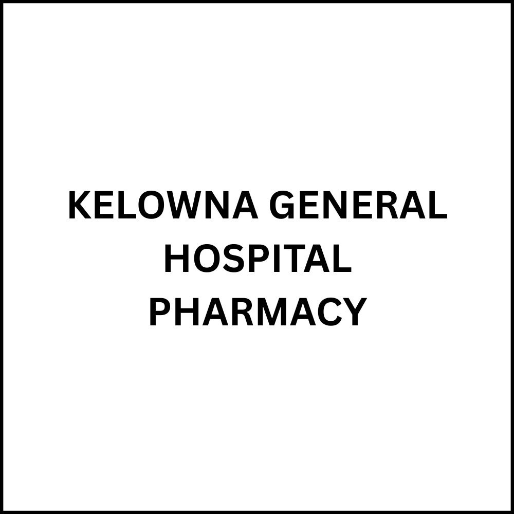 KELOWNA GENERAL HOSPITAL PHARMACY Kelowna