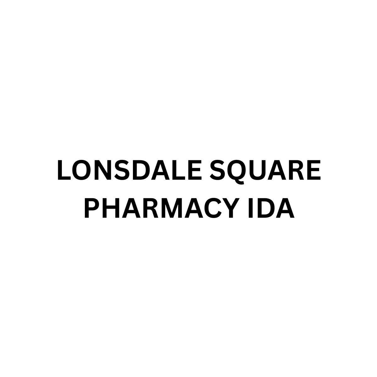 LONSDALE SQUARE PHARMACY IDA North Vancouver