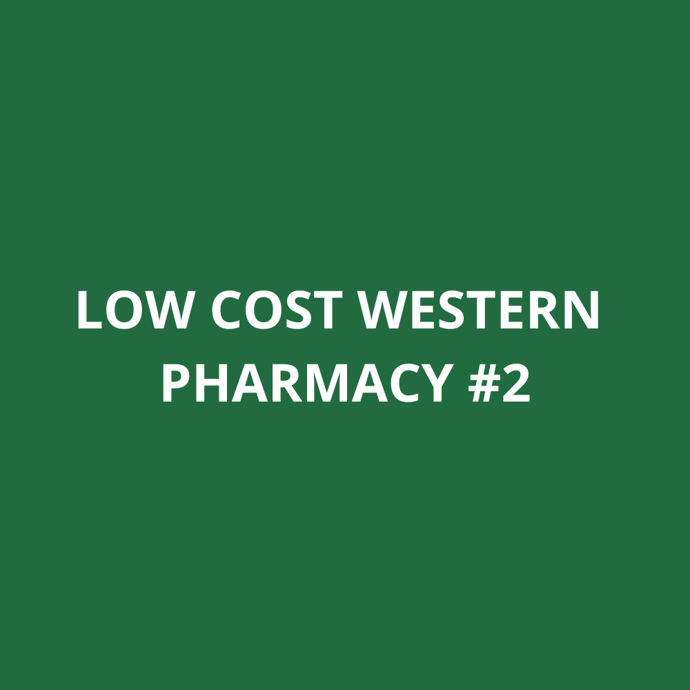LOW COST WESTERN PHARMACY #2 Vancouver