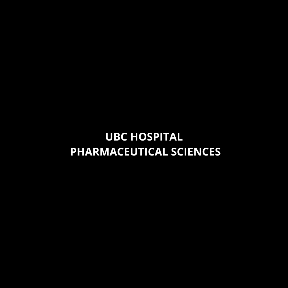 UBC HOSPITAL - PHARMACEUTICAL SCIENCES Vancouver