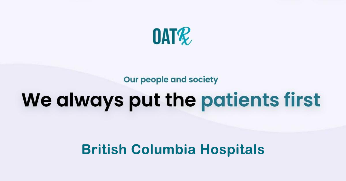 Latest List of British Columbia Hospitals OATRx